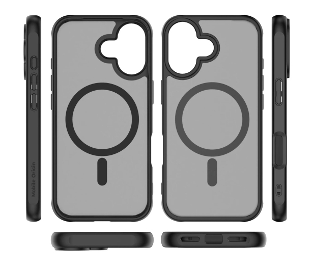 Mobile Origin Hybrid MagSafe Case matte black iPhone 17 - 1472752 - zdjęcie 2